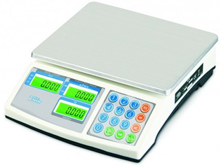 Asztali számlálómérlegek